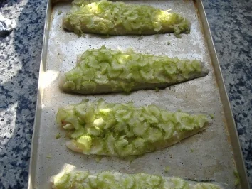 Knurrhahn mit Staudensellerie - Rezept - Bild Nr. 2