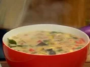 Kokosnusssuppe - Rezept