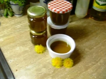 Löwenzahnhonig - Rezept