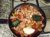 Rezept: Fleischwurstwรผrfel mit Spinat und Blumenkohl Fleischwurstwรผrfel mit Spinat und Blumenkohl - Rezept