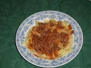 Pappardelle mit Tomatensoße al Angelina - Rezept