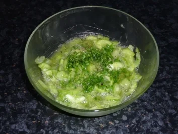 Gurkensalat - Rezept