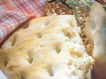 Rezept: Fladenbrot mit Kräutern Fladenbrot mit Kräutern - Rezept