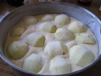 Rezept: Thurgauer Apfelkuchen Bild Nr. 2 Thurgauer Apfelkuchen - Rezept - Bild Nr. 2