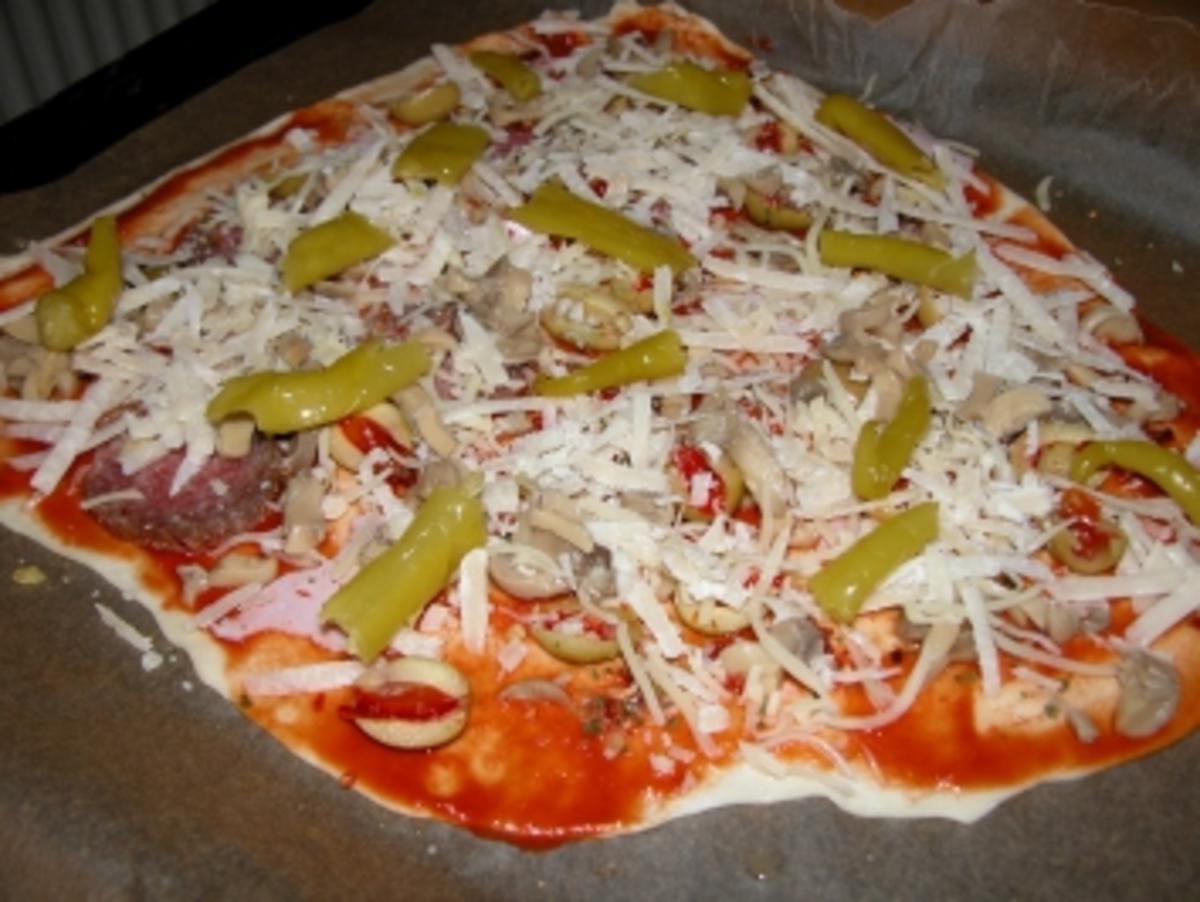 Kinderpizza 1,2,3 - Rezept