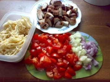 Nudel-Bratwurst-Restepfanne - Rezept - Bild Nr. 2