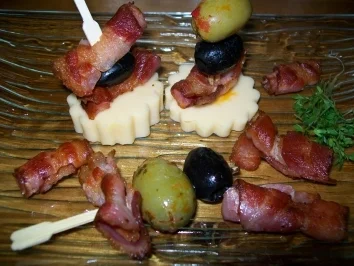 Rezept: Der Trick mit den Speckröllchen Der Trick mit den Speckröllchen - Rezept