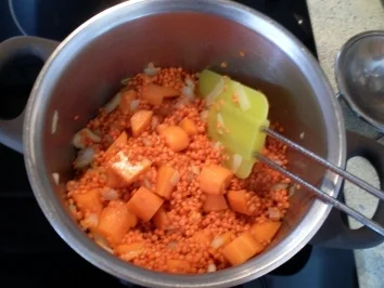 Suppe aus roten Linsen mit Minze - Rezept - Bild Nr. 4