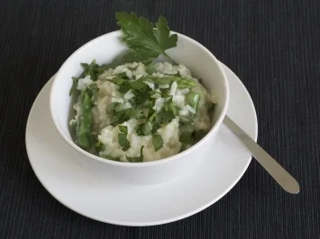 Rezept: Spargel-Lauch-Risotto Spargel-Lauch-Risotto - Rezept