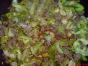 Hack-Lauch-Pfanne - Rezept