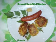 Gemüse Broccoli-Kartoffel-Plätzchen - Rezept