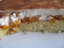 Schmand-Kuchen mit Mandarinen - Rezept