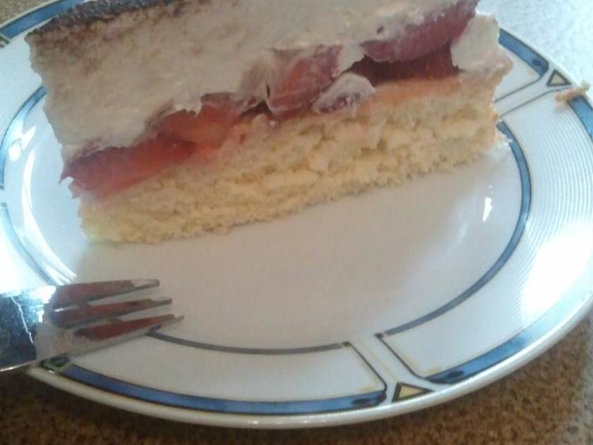 Schmand Kuchen mit Mandarinen - schnell &amp; einfach - von kuechenfreund