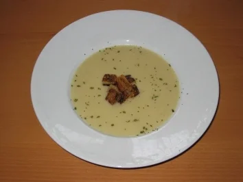 Lauchcremesuppe - Rezept
