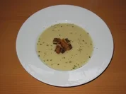 Lauchcremesuppe - Rezept