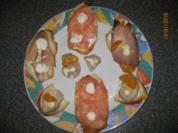 Canapé Roquefort,Birne,Walnuss, Trauben - Rezept