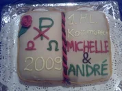 Festliche Torte als Buch - Rezept