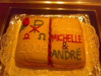 Rezept: Festliche Torte als Buch Bild Nr. 3 Festliche Torte als Buch - Rezept - Bild Nr. 3