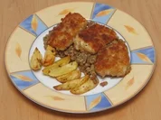 Seehecht in Brotmantel - Rezept