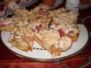 Kuchen: Rhabarberkuchen - Rezept