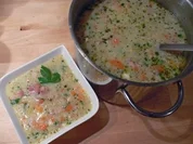 Kartoffesuppe die Besuch bekommt - Rezept