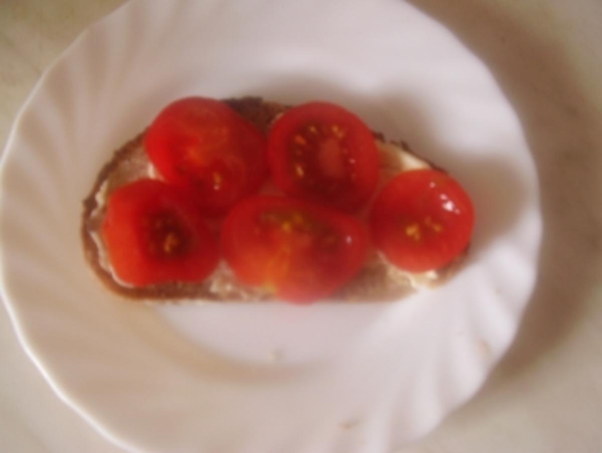 Käse-Tomaten-Brote - Rezept - Bild Nr. 3