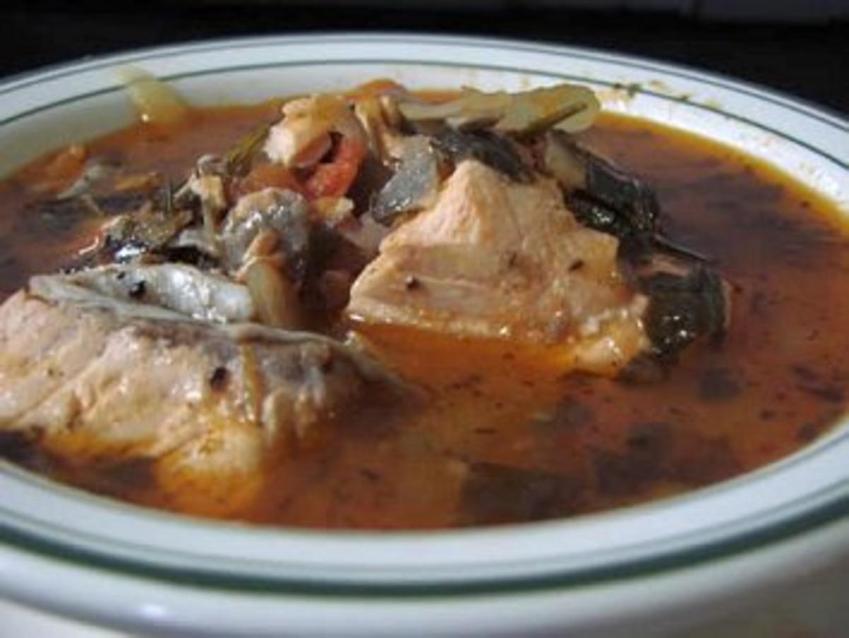 Fischsuppe mit Red Snapper (auf arabisch) - Rezept