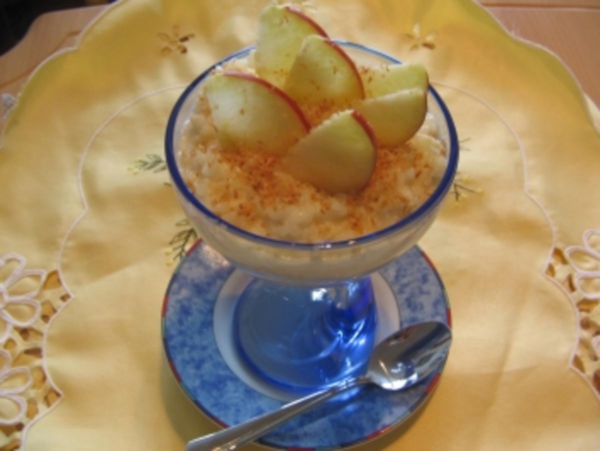 Apfel - Zimt - Milchreis - Rezept