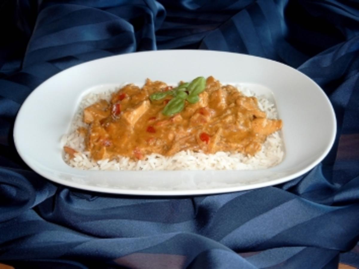 Kokos-Hähnchen-Curry mit Reis - Rezept Gesendet von pandy1999