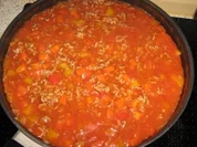 Hackfleisch-Reis-Pfanne - Rezept