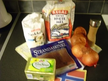 Rezept: Boller med spekke (Speckbroetchen) Boller med spekke (Speckbroetchen) - Rezept