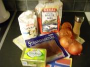 Boller med spekke (Speckbroetchen) - Rezept