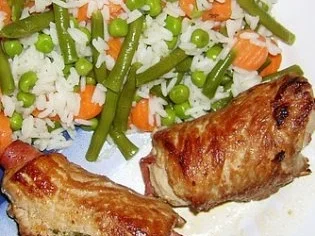 Bärlauch-Schnitzel-Röllchen - Rezept - Bild Nr. 2