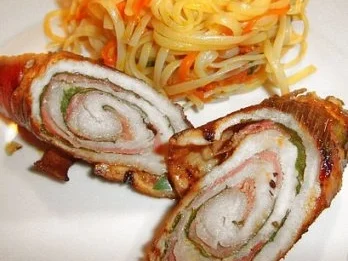 Bärlauch-Schnitzel-Röllchen - Rezept - Bild Nr. 3