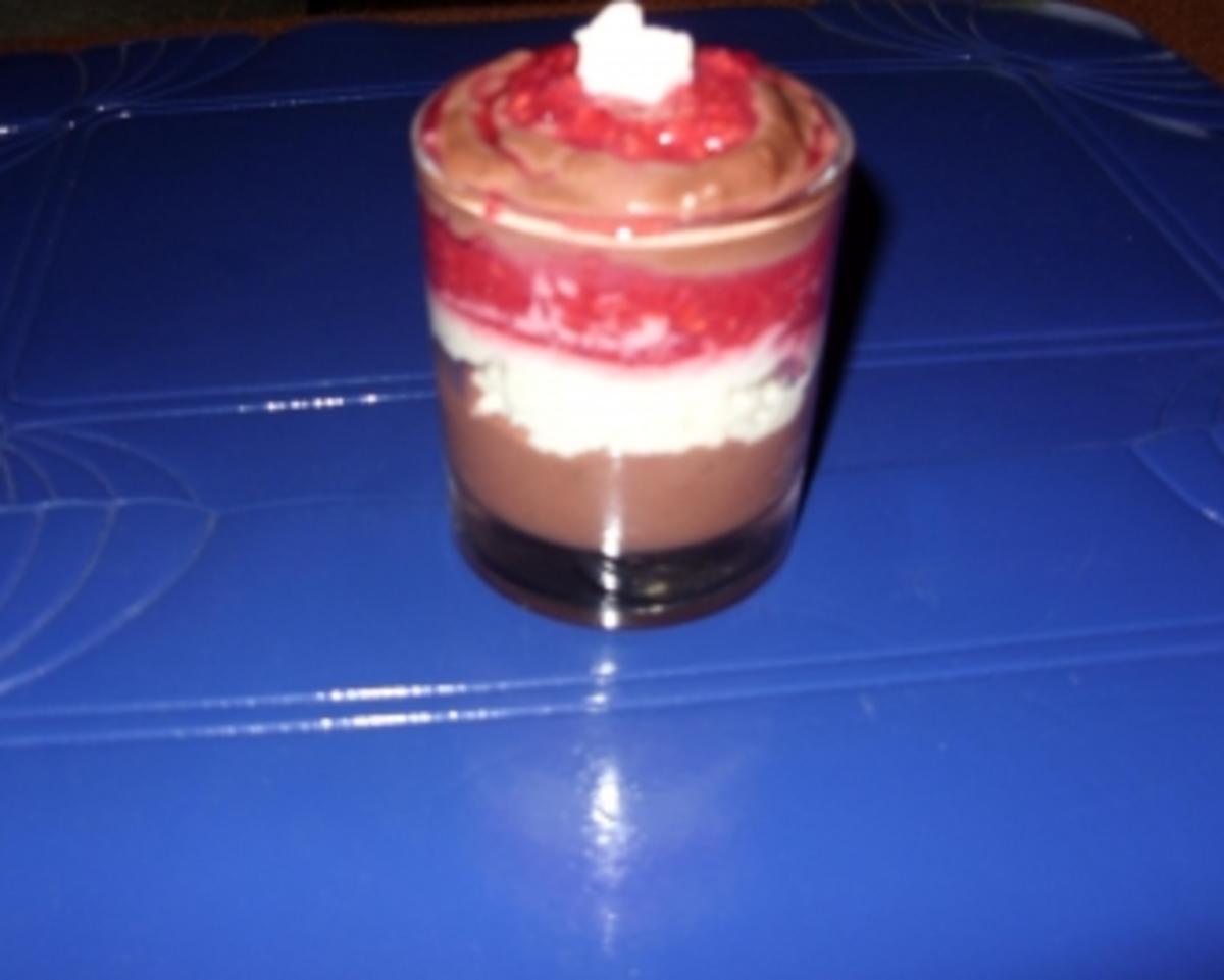 Mousse au Chocolat in 3 verschiedenen Zubereitungen - Rezept - Bild Nr. 4