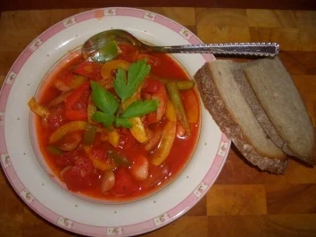 Zigeuner-Wurstpfanne - Rezept