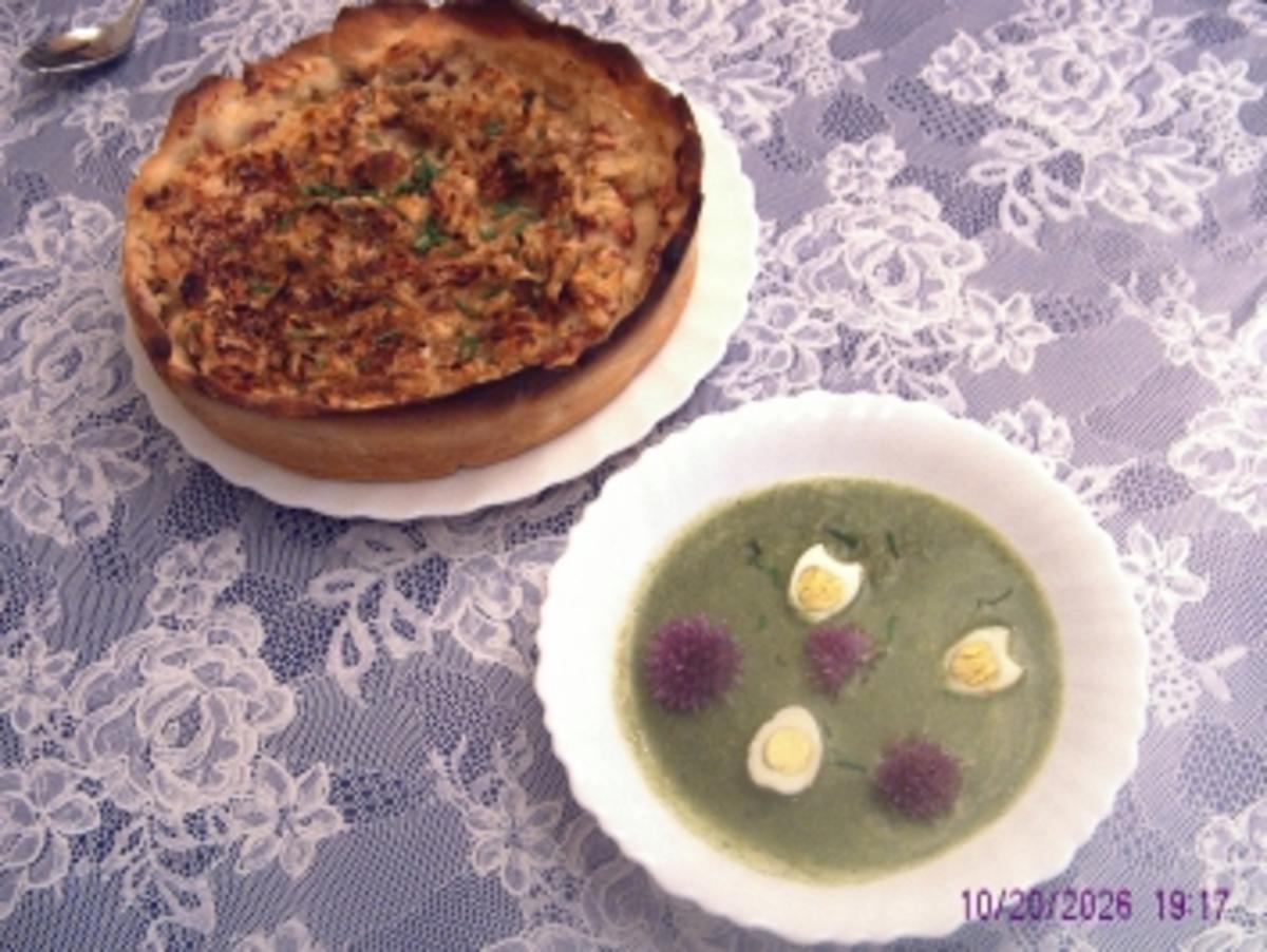 Gartenkräutersuppe mit Wachteleier - Rezept - Bild Nr. 2