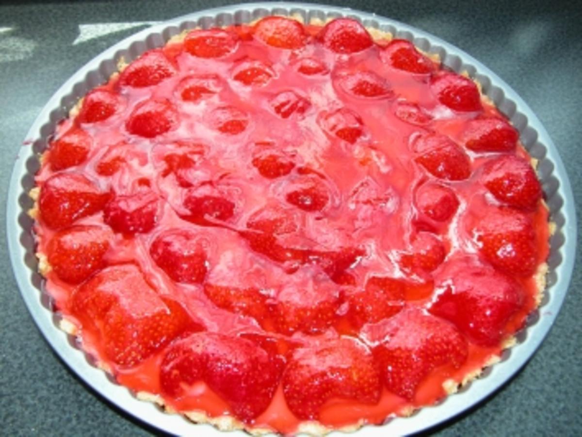 Erdbeertorte in Tarteform - Rezept - Bild Nr. 3