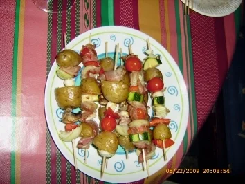 Grill - Spiess - Variationen - Rezept - Bild Nr. 27