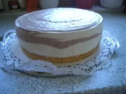 Zebrakäsesahnetorte - Rezept