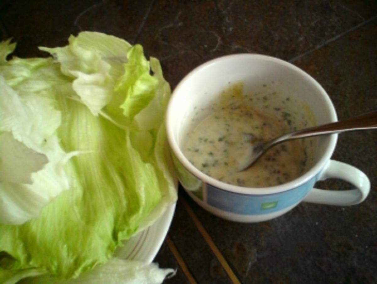 Joghurtdressing für Salat - Rezept