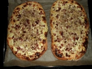 Rezept: Dinnede (Dinnele / Dinnete ) Bild Nr. 4 Dinnede (Dinnele / Dinnete ) - Rezept - Bild Nr. 4