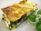 Yufka-Pastete mit Spinat und Hackfleisch - Rezept