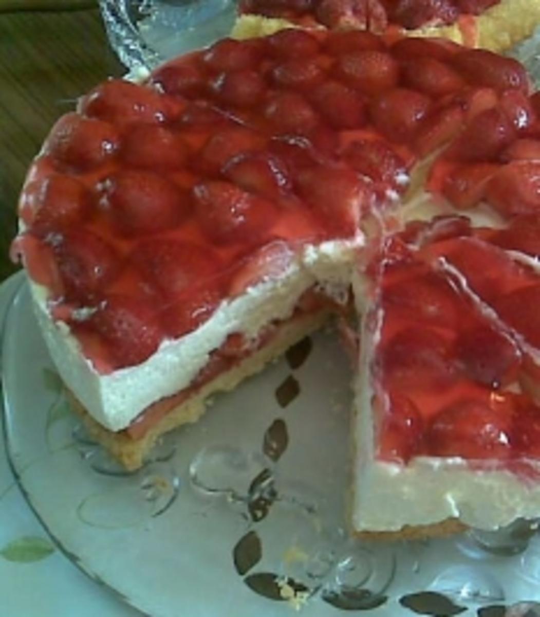 Frischkäsetorte mit Erdbeeren 2 - Rezept - Bild Nr. 8