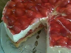 Rezept: Frischkäsetorte mit Erdbeeren 2 Bild Nr. 8 Frischkäsetorte mit Erdbeeren 2 - Rezept - Bild Nr. 8