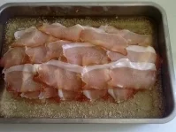 Rezept: Käsebraten im knusprigen Speckmantel Bild Nr. 2 Käsebraten im knusprigen Speckmantel - Rezept - Bild Nr. 2