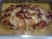 Rezept: Käsebraten im knusprigen Speckmantel Bild Nr. 3 Käsebraten im knusprigen Speckmantel - Rezept - Bild Nr. 3