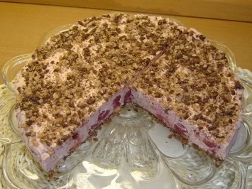 Hanuta-Kirsch-Torte - Rezept