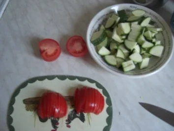 Rezept: Zucchini-Hack-Auflauf mit Nudeln Bild Nr. 3 Zucchini-Hack-Auflauf mit Nudeln - Rezept - Bild Nr. 3