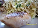 Pute mit Pasta und Zucchini - Rezept